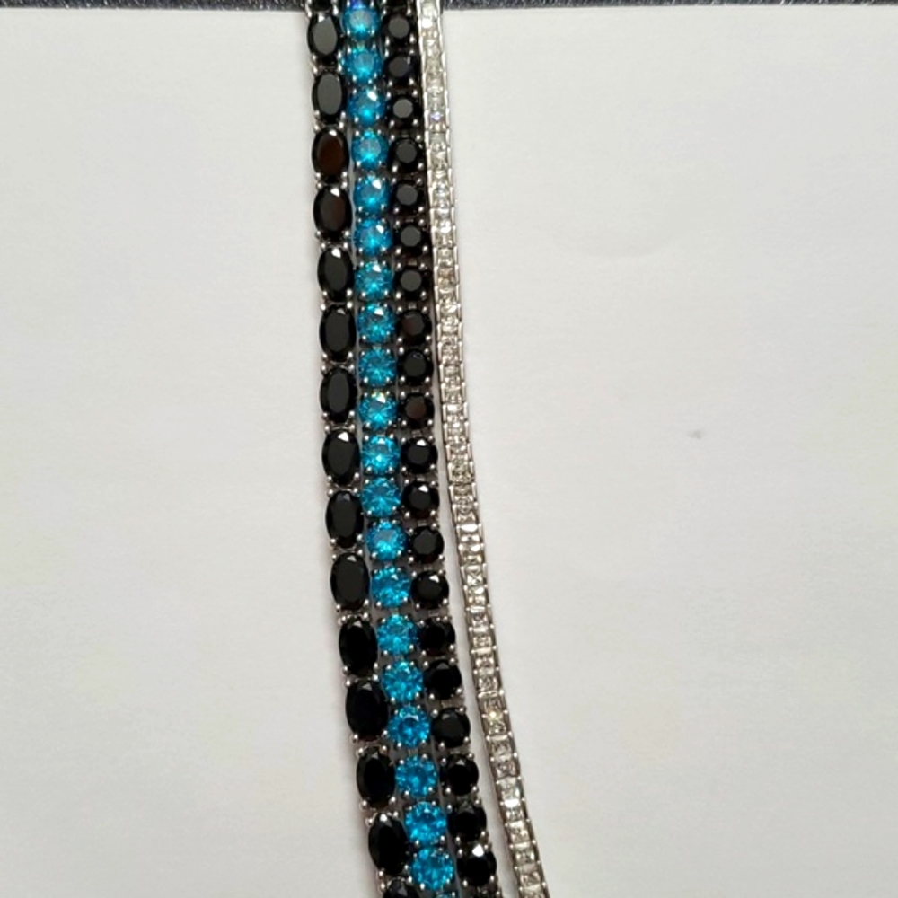 4 Choices To Choose From - Sterling Silver 925 Tennis Bracelet